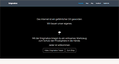 Desktop Screenshot of enigmabox.net