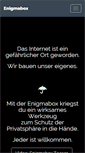 Mobile Screenshot of enigmabox.net